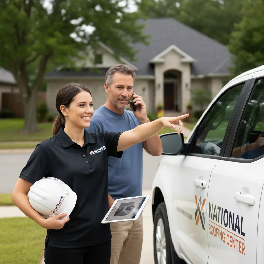 National Roofing Center customer support in Burke